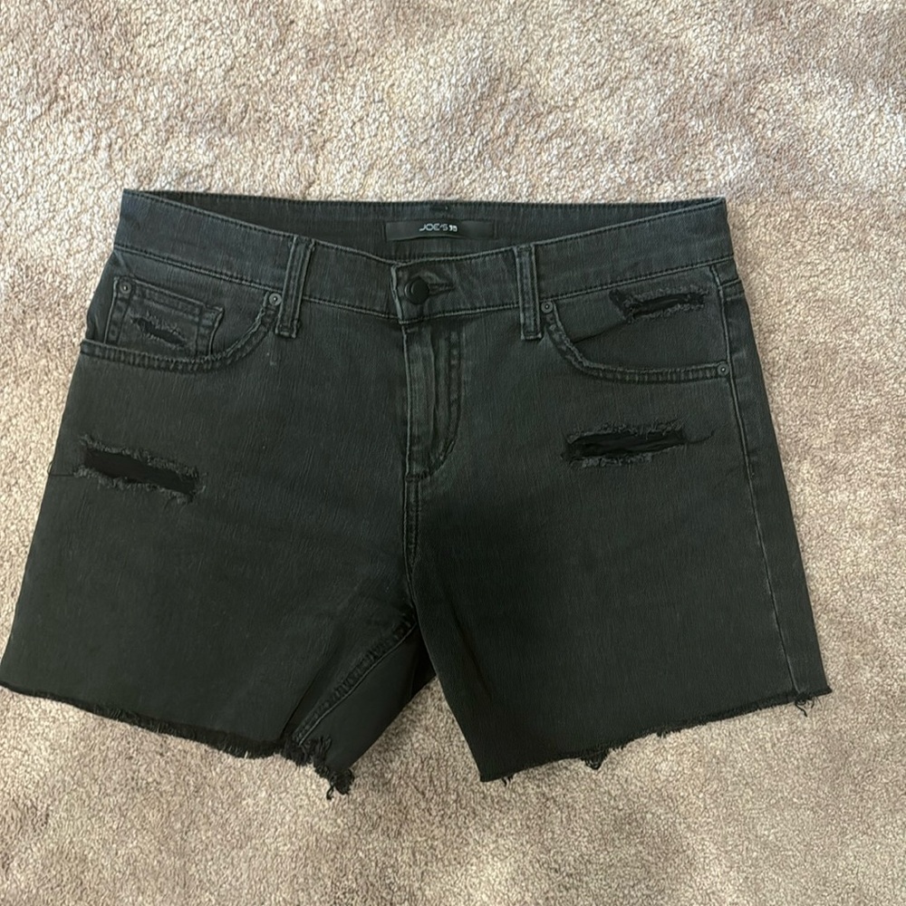 Black shorts  Joes jeans size 25